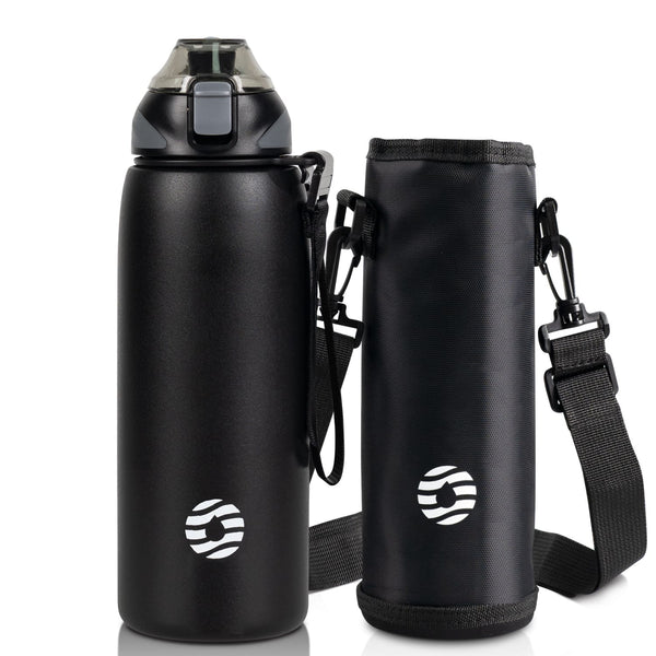 34 oz Stainless Steel Insulated Water Bottle With Spout