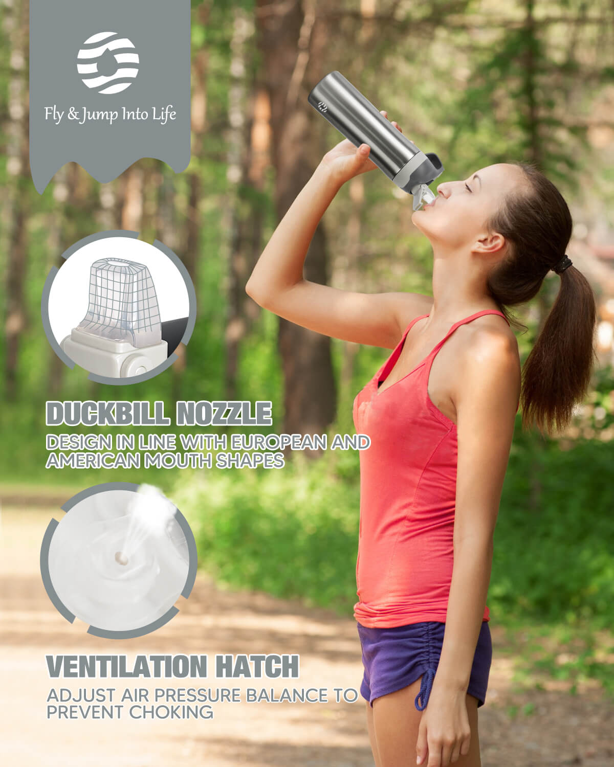 Buy Water Bottle And Thermos For Sports, Gym, Camping From FJ