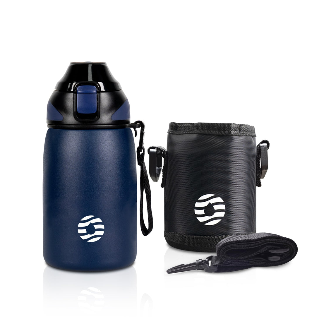 FJbottle Sport Water Bottle 27 oz Double Layer Vacuum Thermoses Stainless  Steel with Magnetic Lid 