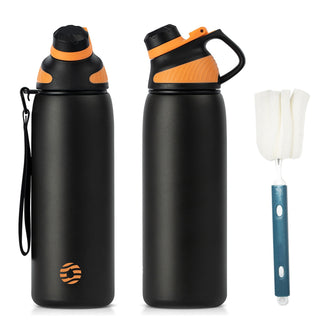 27 oz Stainless Steel Insulated Water Bottle with Magnetic Lid