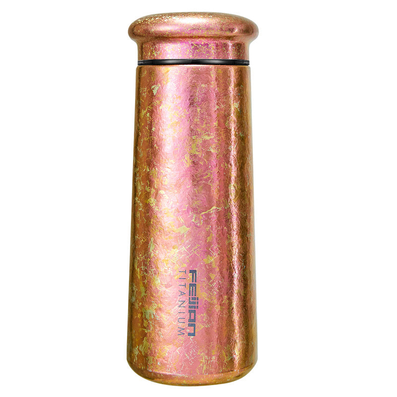 titanium water bottle pink