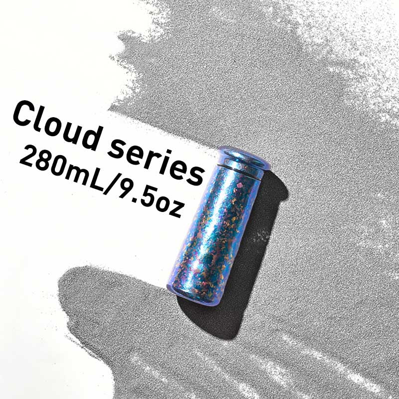 titanium water bottle size
