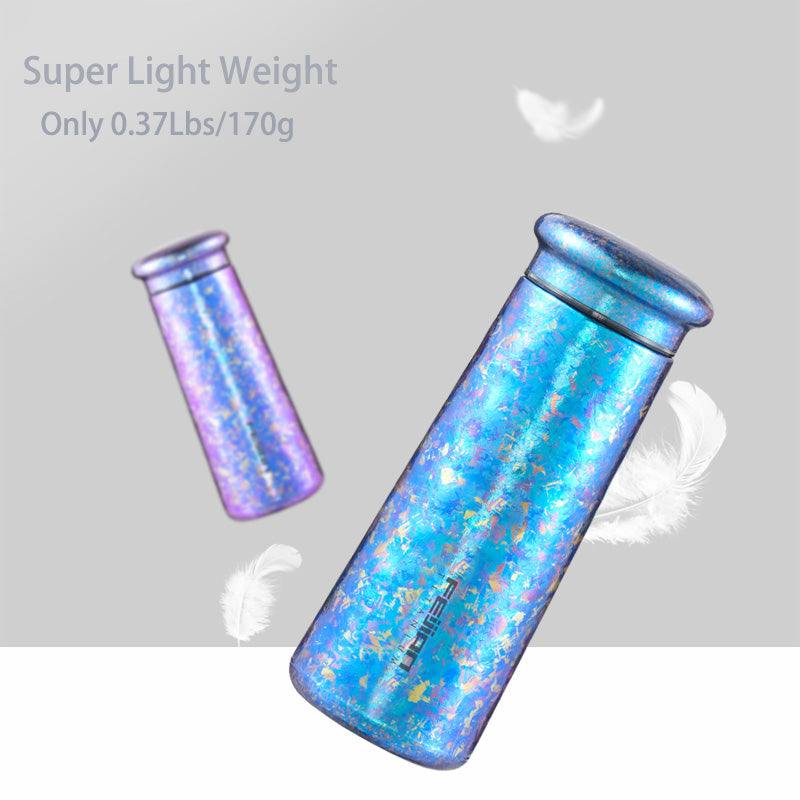 titanium water bottle lightweight