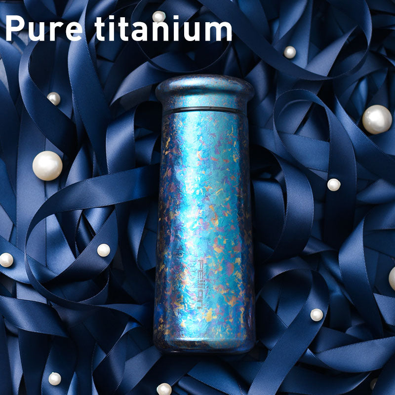 titanium water bottle pure