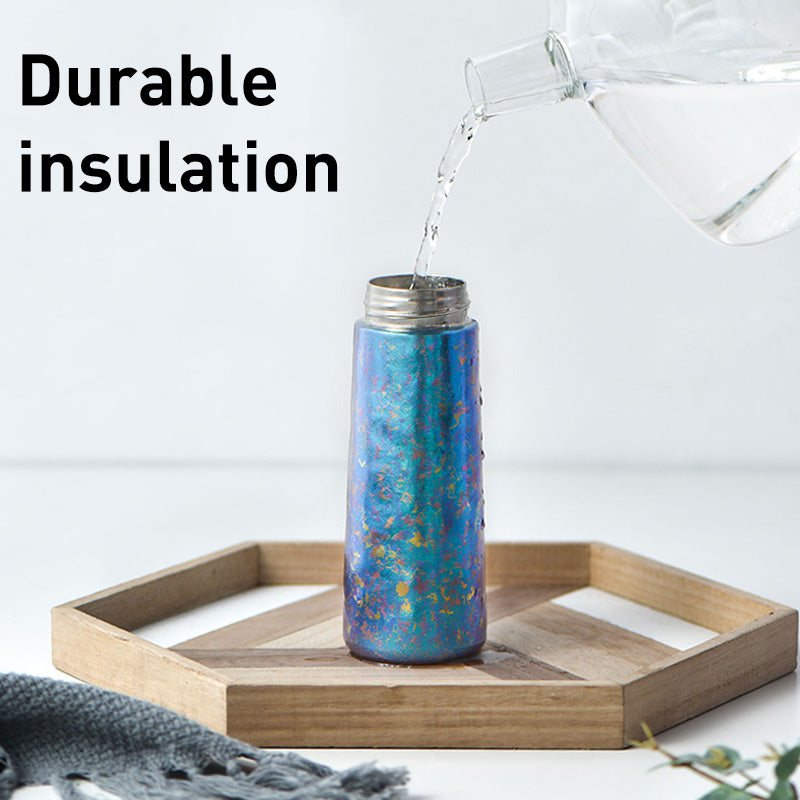 titanium water bottle durable