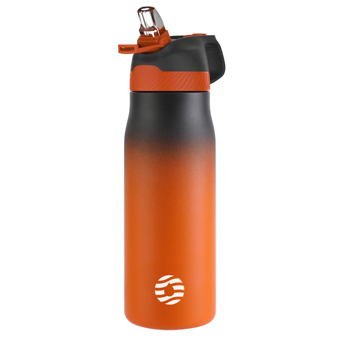 24oz orange water bottle