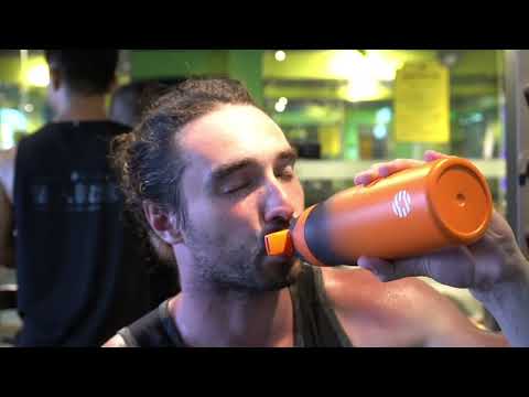 24 oz Stainless Steel Insulated Water Bottle With Straw