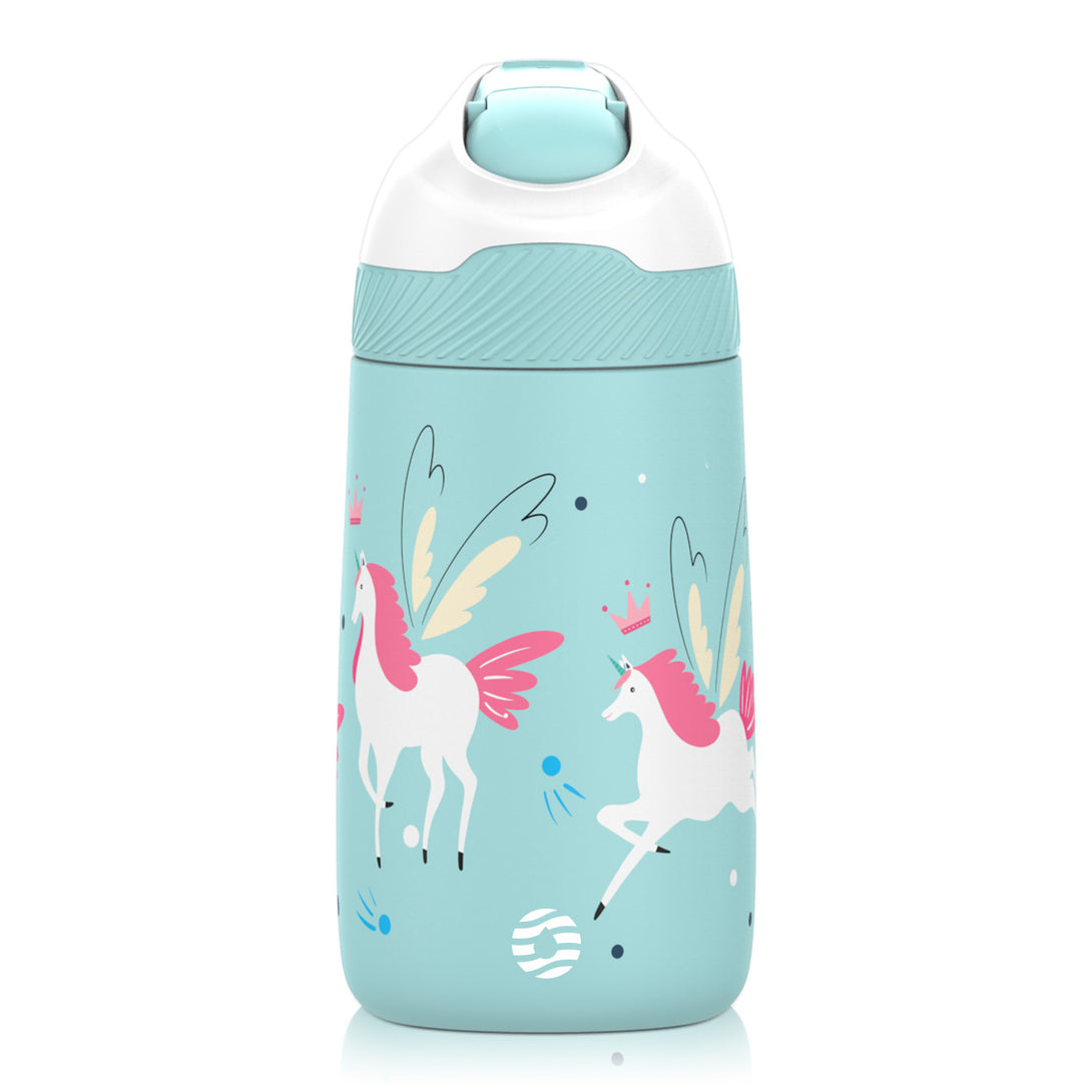 Frost Insulated Stainless Steel Kids Water Bottle with Flip Spout - 13 oz —  EcoVessel