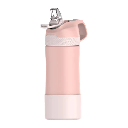 kids thermos water bottle pink
