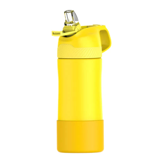 kids thermos water bottle yellow