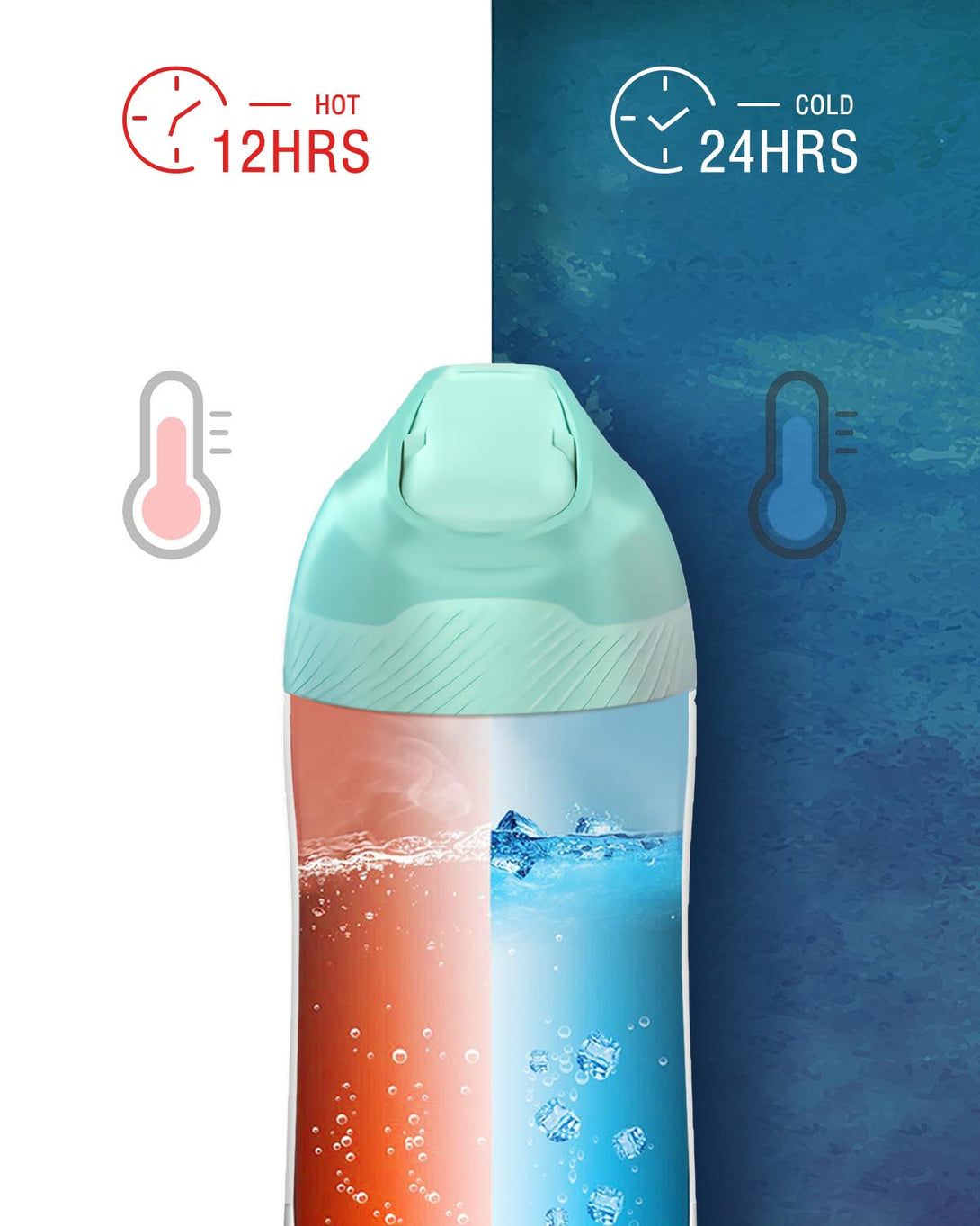 kids thermos water bottle keep cold